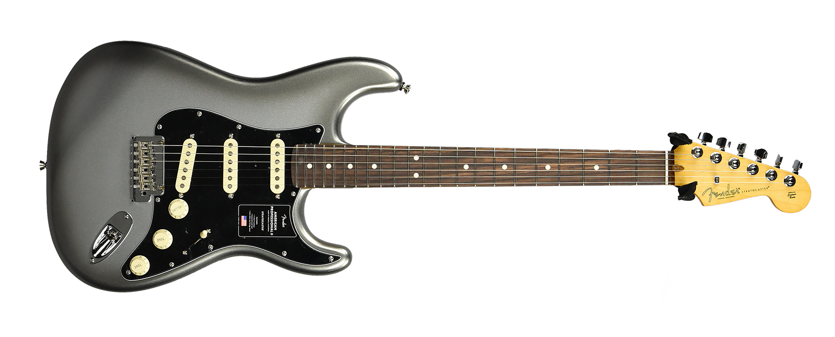 Fender American Professional II Stratocaster in Mercury US210030257