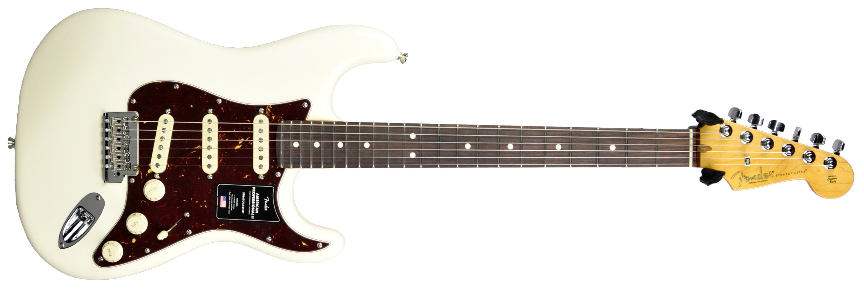 Fender American Professional II Stratocaster in Olympic White 