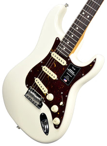 Fender American Professional II Stratocaster in Olympic White US22001698 - The Music Gallery