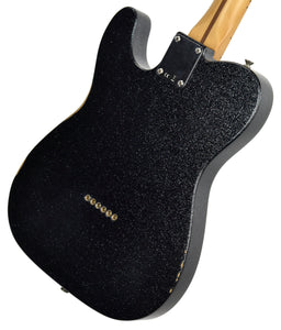 Fender Brad Paisley Esquire in Road Worn Black Sparkle MX20163123 - The Music Gallery