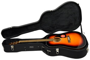 Fender CD-60 Dreadnought V3 w/ Hardshell Case in Sunburst IPS210905146 - The Music Gallery