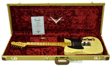 Fender Custom Shop 50's Telecaster Relic One Piece Ash Nocaster Blonde R104315 - The Music Gallery