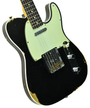 Fender Custom Shop 1960 Telecaster Custom Relic Black R105171 - The Music Gallery