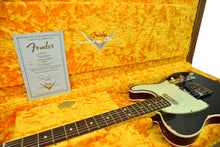 Fender Custom Shop 1960 Telecaster Custom Relic Black R105171 - The Music Gallery