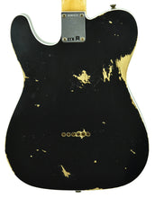 Fender Custom Shop 1960 Telecaster Custom Relic Black R105171 - The Music Gallery