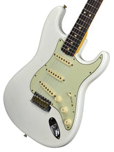 Fender Custom Shop 63 Stratocaster Journeyman Relic in Aged Olympic White R107988 - The Music Gallery