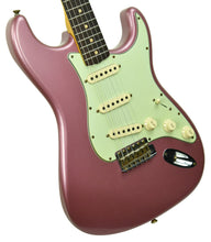 Fender Custom Shop 1963 Stratocaster Journeyman Relic in Burgundy Mist R105190 - The Music Gallery