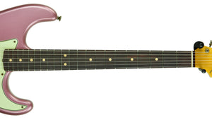Fender Custom Shop 1963 Stratocaster Journeyman Relic in Burgundy Mist R105190 - The Music Gallery