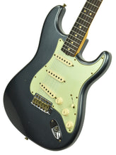 Fender Custom Shop 63 Stratocaster Journeyman Relic in Charcoal Frost Metallic R107957 - The Music Gallery