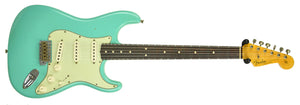 Fender Custom Shop 1963 Stratocaster Journeyman Relic in Seafoam Green R104670 - The Music Gallery