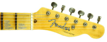 Fender Custom Shop 50s Telecaster Relic 1 Piece Ash in Faded Nocaster Blonde R105918 - The Music Gallery
