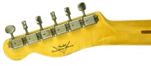 Fender Custom Shop 50s Telecaster Relic 1 Piece Ash Emerald Green Transparent R104550 - The Music Gallery