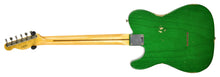 Fender Custom Shop 50s Telecaster Relic w/1 Piece Ash Body in Emerald Green Transparent R105667 - The Music Gallery