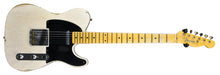 Fender Custom Shop 50s Telecaster Relic 1 Piece Ash in Aged White Blonde R108960 - The Music Gallery