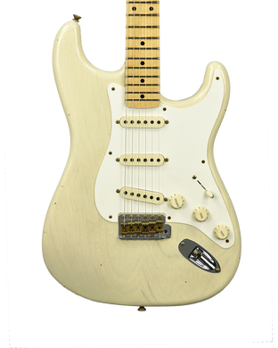 Fender Custom Shop 55 Stratocaster Journeyman Relic in Aged Vintage Blonde R118659