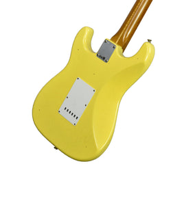 Fender Custom Shop 55 Stratocaster Journeyman Relic in Graffiti Yellow R127753 - The Music Gallery