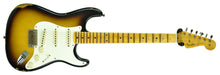 Fender Custom Shop 1957 Stratocaster Relic in Two Tone Sunburst R103323 - The Music Gallery