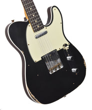 Fender Custom Shop 60 Telecaster Custom Relic in Black R108196 - The Music Gallery