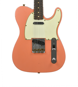 Fender Custom Shop 61 Telecaster Journeyman Relic in Faded Salmon Pink CZ559807 - The Music Gallery