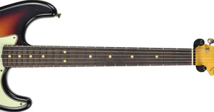 Fender Custom Shop 63 Stratocaster Journeyman Relic Chocolate Three Tone Sunburst R109960 - The Music Gallery