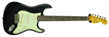 Fender Custom Shop 63 Stratocaster Journeyman Relic in Black R105298 - The Music Gallery