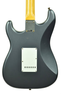 Fender Custom Shop 63 Stratocaster Journeyman Relic in Charcoal Frost Metallic R105205 - The Music Gallery