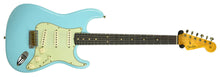 Fender Custom Shop 63 Stratocaster Journeyman Relic in Daphne Blue R107926 - The Music Gallery