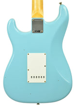 Fender Custom Shop 63 Stratocaster Journeyman Relic in Daphne Blue R107926 - The Music Gallery