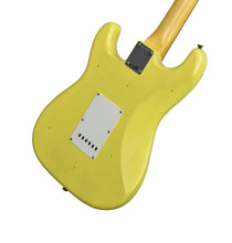 Fender Custom Shop 63 Stratocaster Journeyman Relic in Graffiti Yellow R120874 - The Music Gallery