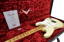 Fender Custom Shop '69 Stratocaster Heavy Relic Aged Vintage White R103056 - The Music Gallery