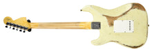 Fender Custom Shop '69 Stratocaster Heavy Relic Aged Vintage White R103056 - The Music Gallery