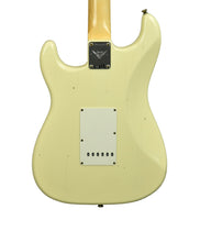 Fender Custom Shop 69 Stratocaster Journeyman Relic in Vintage White CZ562903 - The Music Gallery