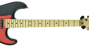 Fender Custom Shop Masterbuilt Active Lipstick Stratocaster by Kyle McMillin in Flat Black XN11918 - The Music Gallery