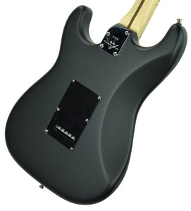 Fender Custom Shop Masterbuilt Active Lipstick Stratocaster by Kyle McMillin in Flat Black XN11918 - The Music Gallery