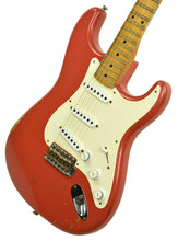 Fender Custom Shop Masterbuilt 56 Stratocaster Relic by Carlos Lopez in Fiesta Red R101778 - The Music Gallery