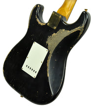 Fender Custom Shop Masterbuilt 63 Stratocaster by Greg Fessler in Black R99926 - The Music Gallery