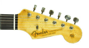 Fender Custom Shop Masterbuilt 63 Stratocaster Relic by Greg Fessler in Daphne Blue R104079 - The Music Gallery