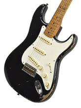 Fender Custom Shop Masterbuilt '56 Active Stratocaster Relic by Todd Krause in Black R105241 - The Music Gallery