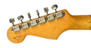 Fender Custom Shop Masterbuilt '56 Active Stratocaster Relic by Todd Krause in Black R105241 - The Music Gallery
