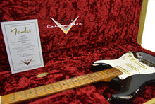 Fender Custom Shop Masterbuilt '56 Active Stratocaster Relic by Todd Krause in Black R105241 - The Music Gallery