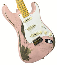 Fender Custom Shop Masterbuilt 56 Stratocaster Relic by Greg Fessler in Shell Pink CZ549264 - The Music Gallery