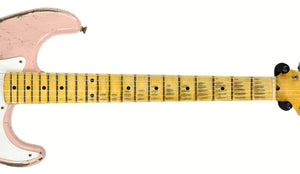 Fender Custom Shop Masterbuilt 56 Stratocaster Relic by Greg Fessler in Shell Pink CZ549264 - The Music Gallery
