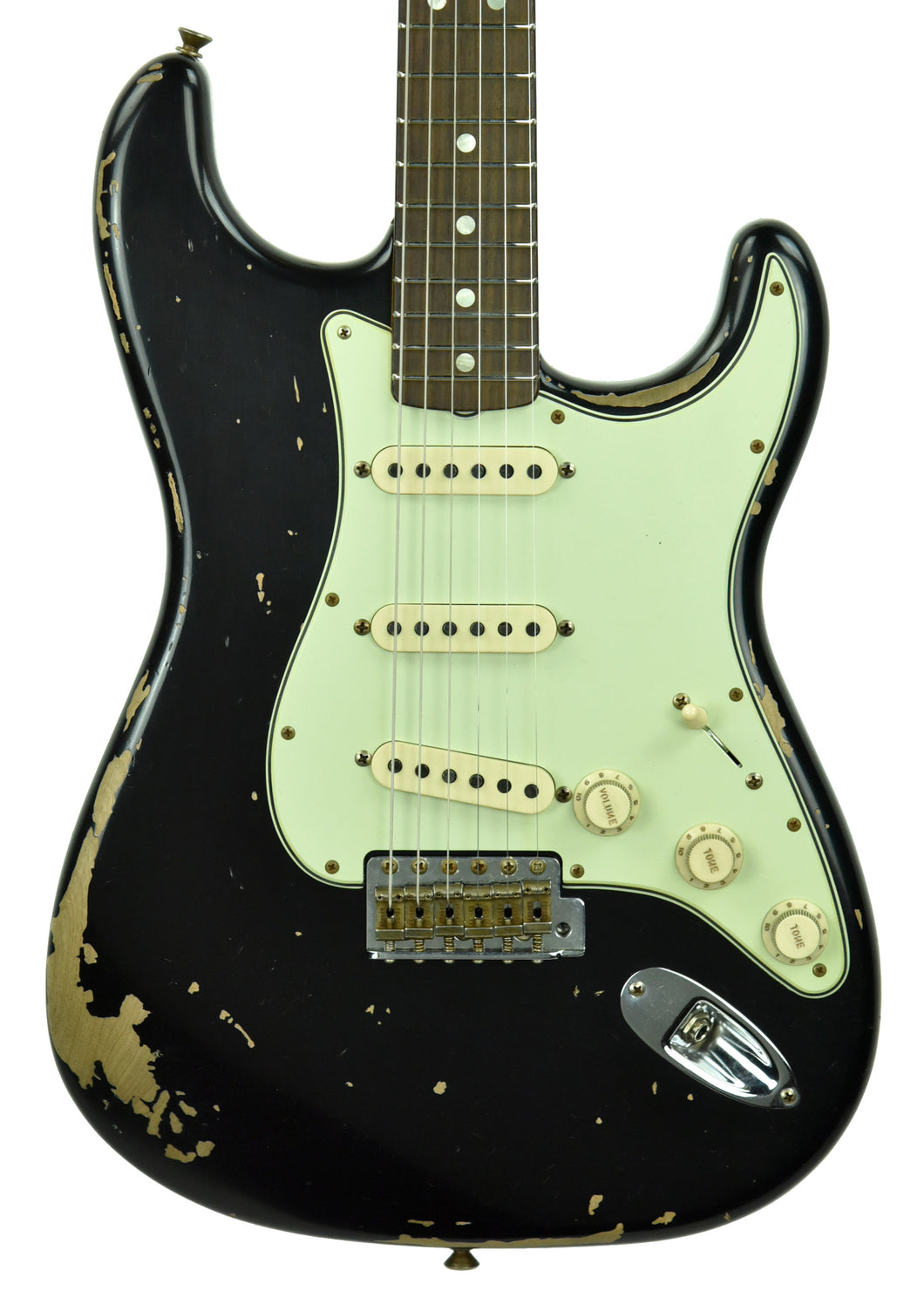 Fender Custom Shop Michael Landau Signature 1968 Stratocaster in Black R97574 - The Music Gallery