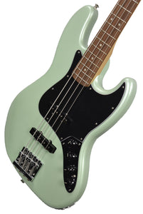 Fender Deluxe Active Jazz Bass Guitar in Surf Pearl MX21128181 - The Music Gallery