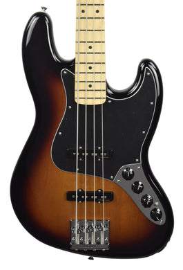 Fender Deluxe Active Jazz Bass in Three Color Sunburst MX21048677 - The Music Gallery