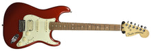 Fender Deluxe Stratocaster HSS in Candy Apple Red MX21124116 - The Music Gallery