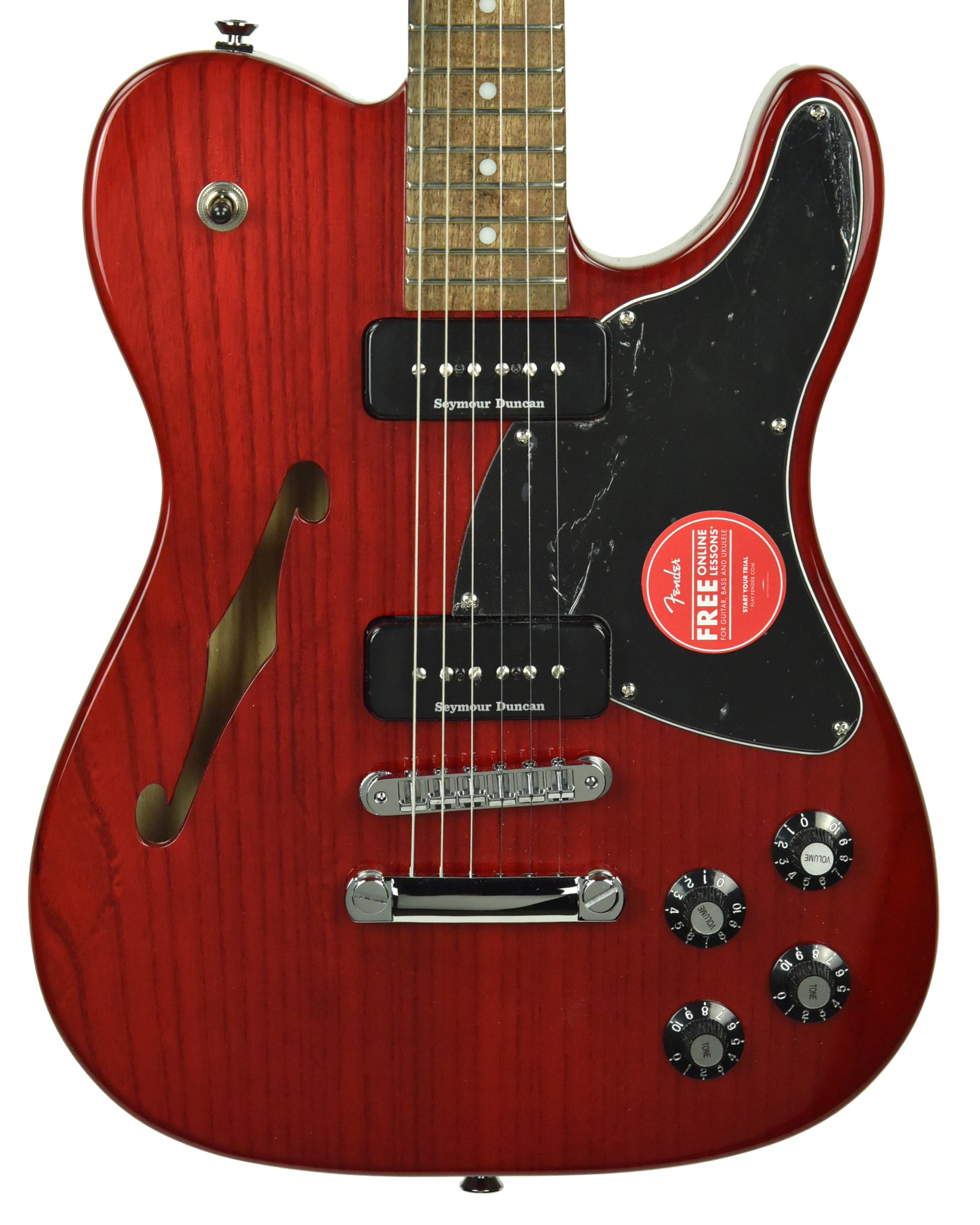 Fender Jim Adkins JA-90 Thinline Telecaster Crimson Red