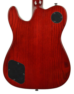 Fender Jim Adkins JA-90 Thinline Telecaster Crimson Red Transparent ICF20000043 - The Music Gallery