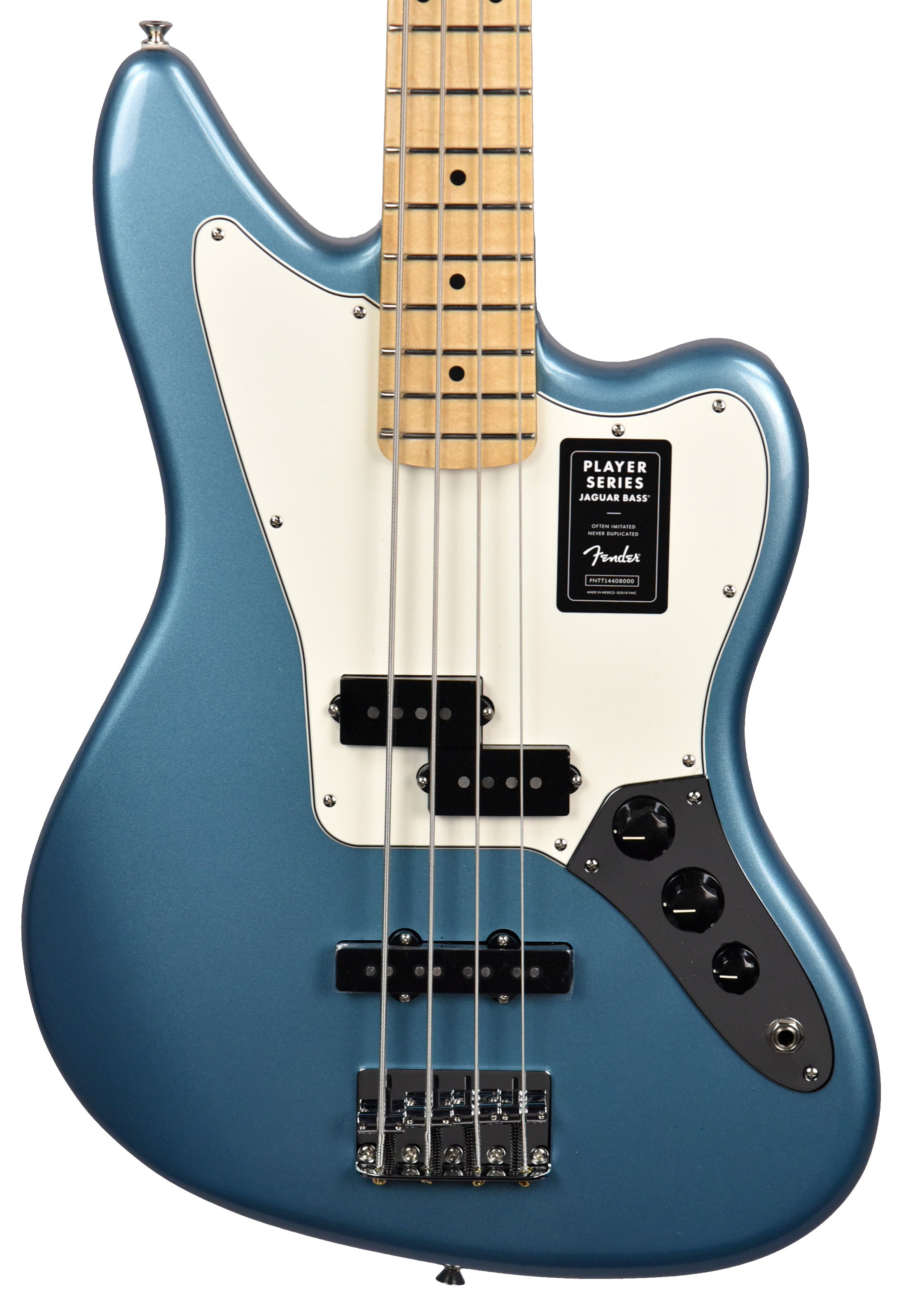 Fender Player Jaguar Bass Guitar in Tidepool MX21008869