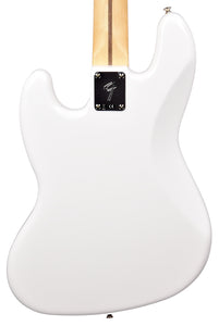 Fender Player Jazz Bass in Polar White MX21034390 - The Music Gallery